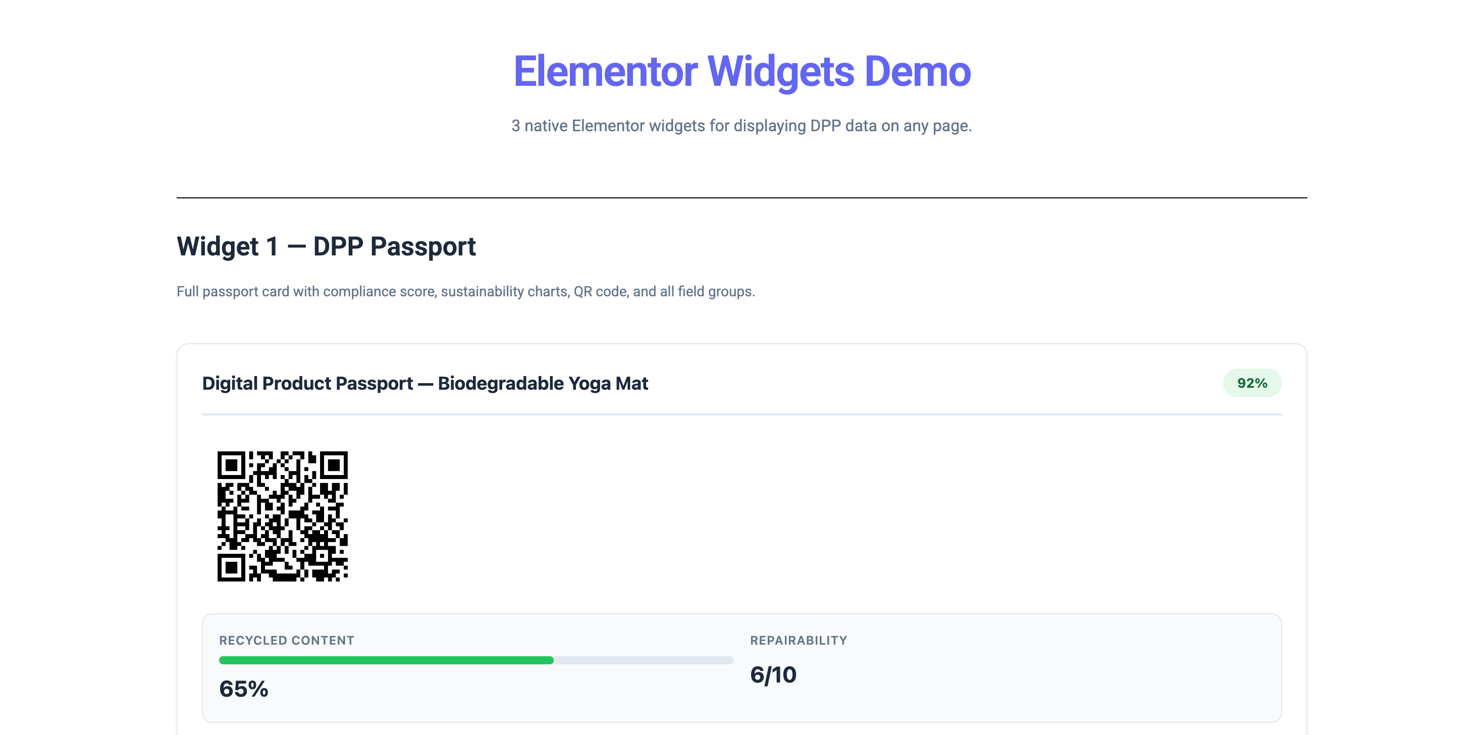 Elementor Widgets