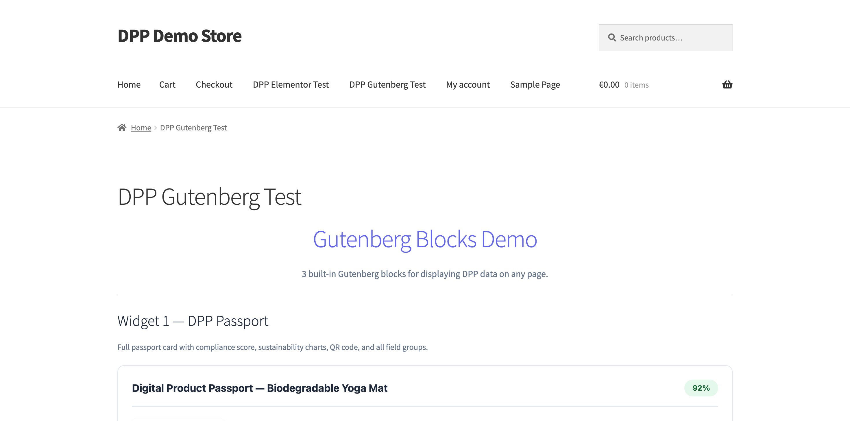 Gutenberg Blocks